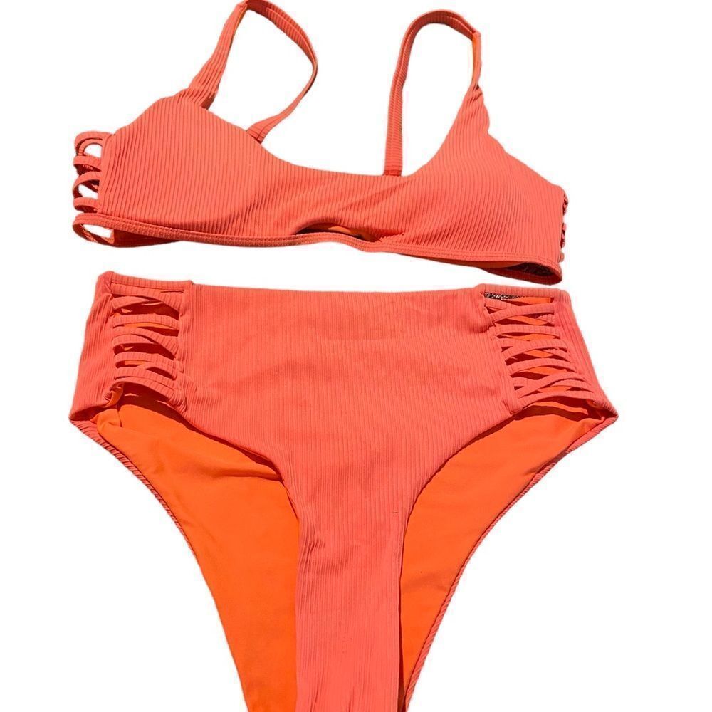 Tinibikini size large too and bottoms cute bathing suit great deal